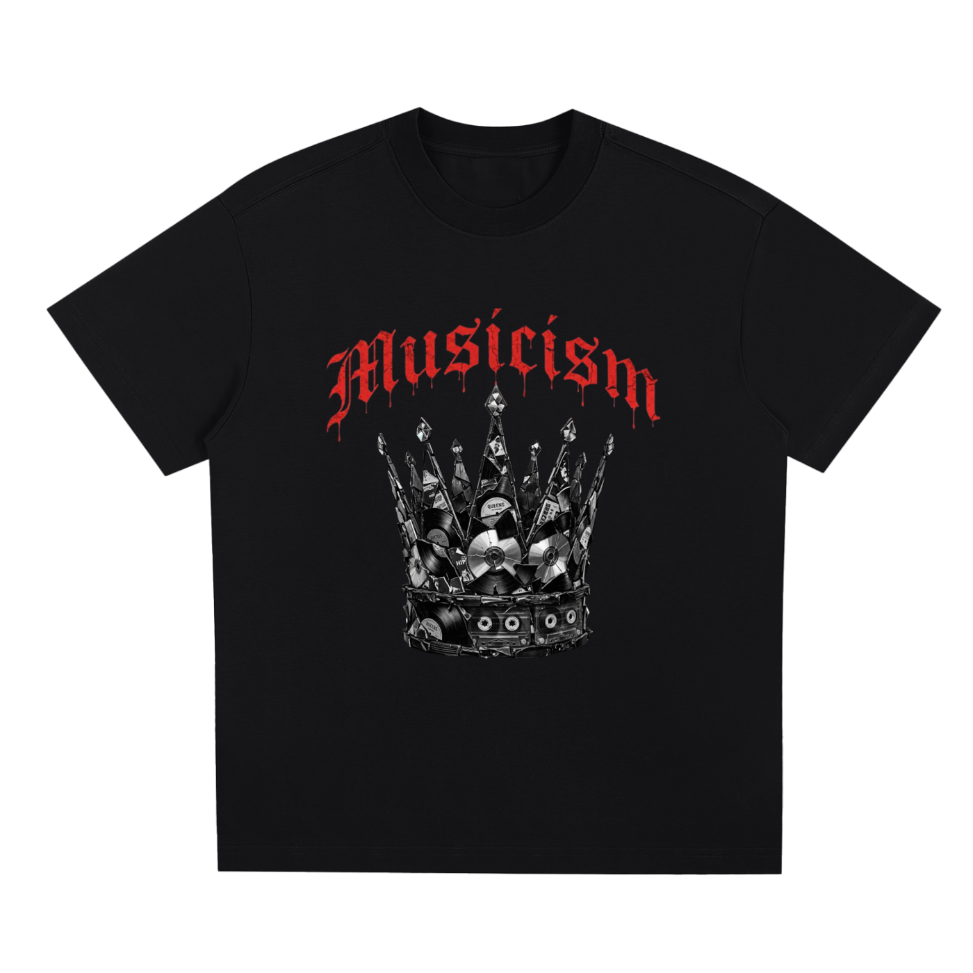 Musicism Queen Crown Sorona Quick-Dry Cooling T-Shirt